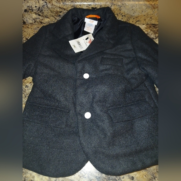 Joe fresh toddler size 3 years old wool pea coat. Purchased from Kohl's.new - Picture 3 of 5